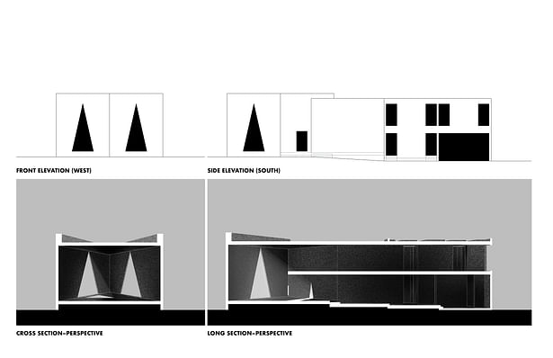 Elevations & Sections Courtesy of Atelier RZLBD