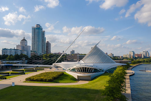 The Quadracci Pavilion at the Milwaukee Art Museum. Image: Coasted Media/Unsplash.
