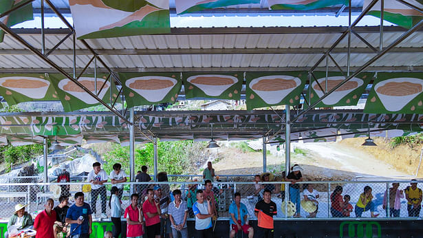 13 Villagers Watching a Game1 (Baima Village)