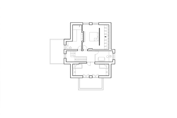 First Floor Plan Mjölk architekti