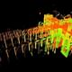 3D scanned data of Notre Dame Cathedral gathered by the late architecture historian and Vassar Art Professor Andrew Tallon. Image © Andrew Tallon