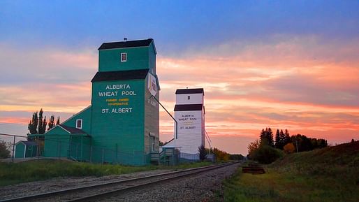 The historic Alberta Wheat Pool Grain Elevator is one of the few lucky ones that were designated as a cultural heritage site in Canada. Photo: Steve Boer