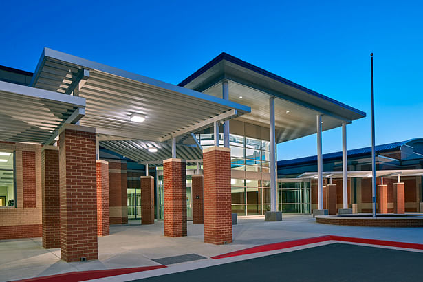 Ronald E. McNair Middle School. Architectural Design by Stevens & Wilkinson