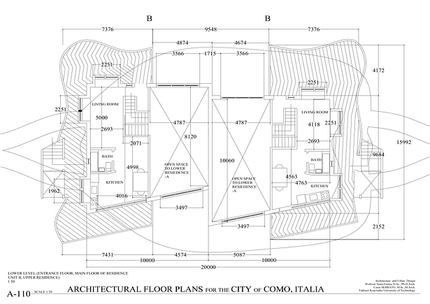 Floor plan scale 1:100