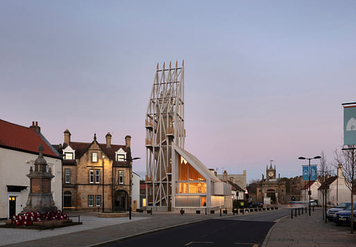 RIBA North East winner Auckland Castle, Tower and Faith Museum by Níall McLaughlin Architects & Purcell. Image: Nick Kane