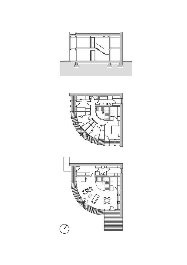 Plans Stempel & Tesar architekti