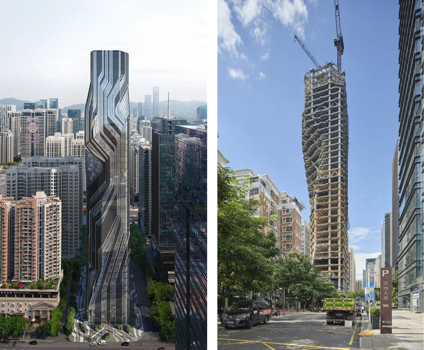 Morphosis' Shenzhen skyscraper sets world record with