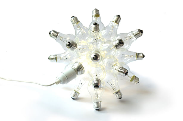 ” SPARE “ light-object ' LAST OF THE LIGHTBULBS '