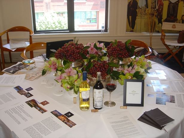EVENT STYLING - Information Center for guests
