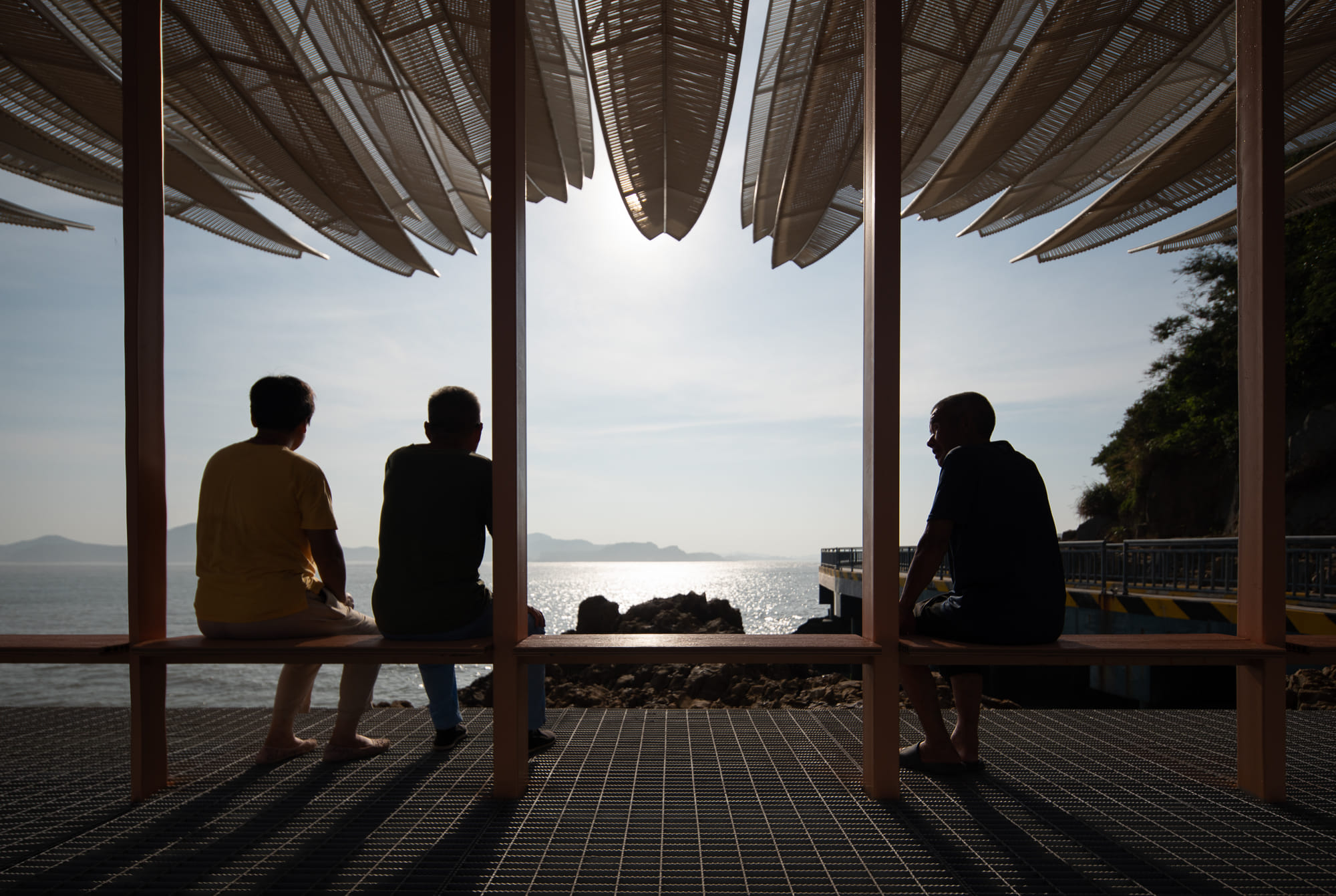 The Seaside Pavilion On Chaishan Island Gn Architects Archinect