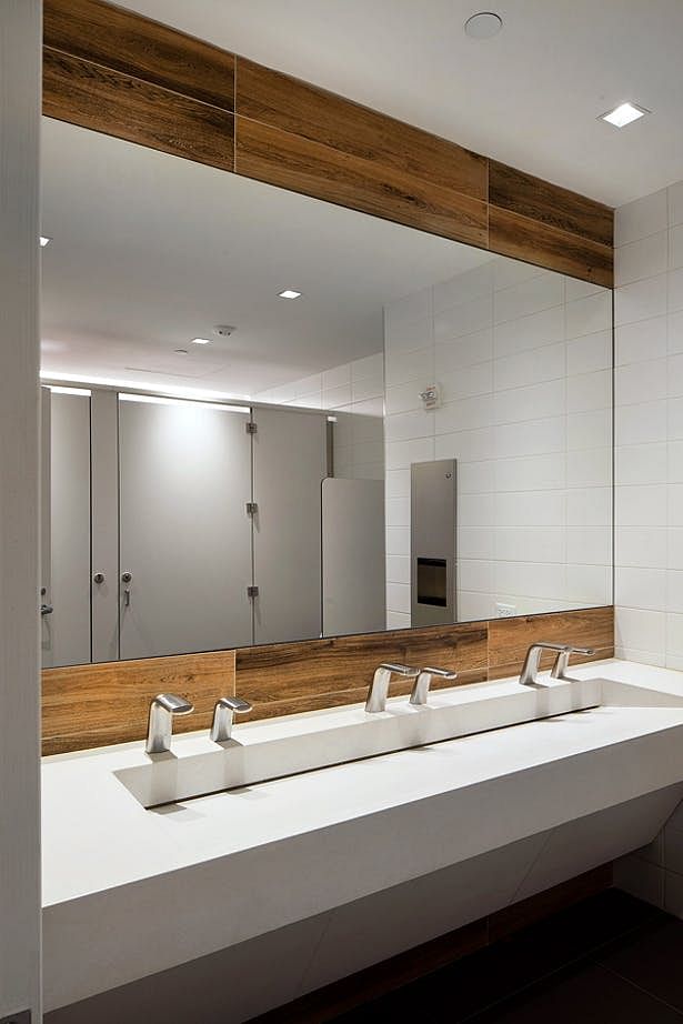 View of the typical re-imagined Core bathroom 