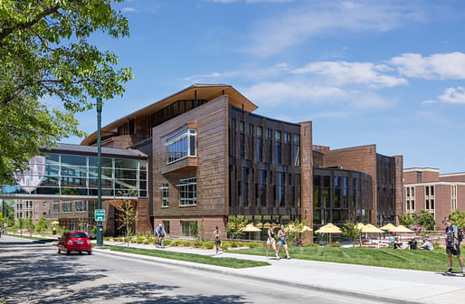 University of Denver Commons by Moore Ruble Yudell Architects & Planners (Denver, Colorado) Image Frank Ooms/Courtesy of Copper Development Association Inc.
