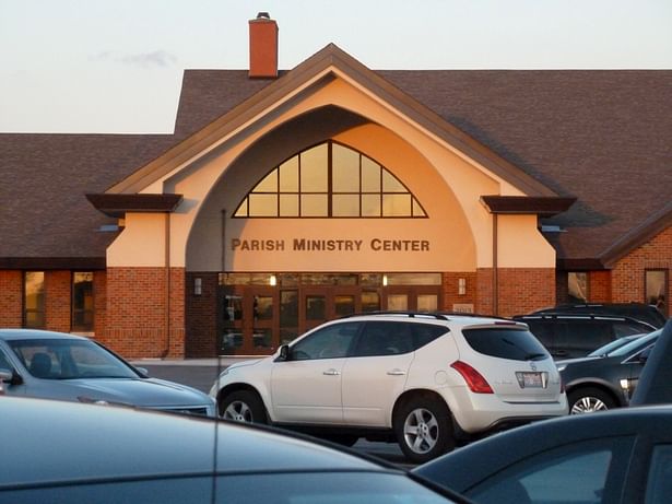 Parish Center Entry