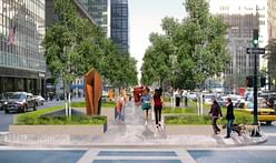 Proposed: A promenade up an expanded Park Avenue median
