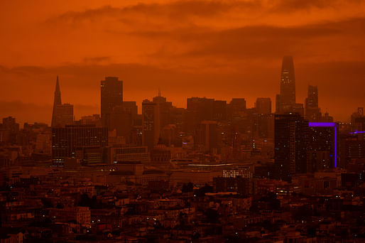 San Francisco during the Labor Day wildfires, September 2020. The new UIA 2030 Award program is currently seeking the best sustainable urban development concepts (details below). Photo: Patrick Perkins/Unsplash.