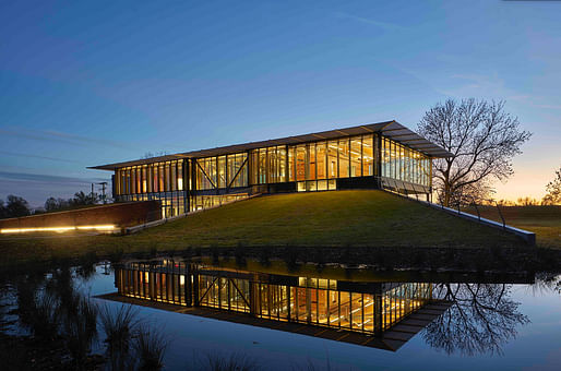Less than $15 Million - National Award: Jacksonport State Park Visitors Center, Newport, AR. Structural Engineer: Engineering Consultants, Inc., Little Rock, AR. Architect: Polk Stanley Wilcox Architects, Little Rock, AR. Photo: Timothy Hursley.
