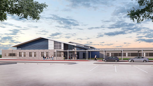 Lamar CISD Fletcher Morgan Jr., ES Rendering - VLK Architects