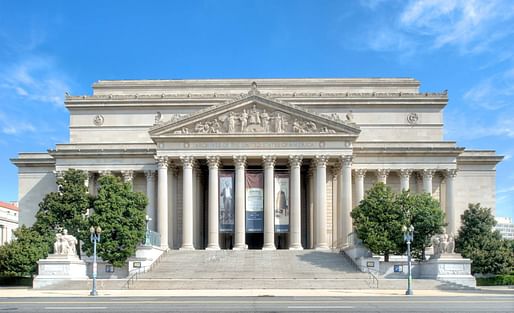 The National Archives building in Washington, D.C. Image courtesy Wikimedia Commons user Bestbudbrian (CC BY-SA 4.0)