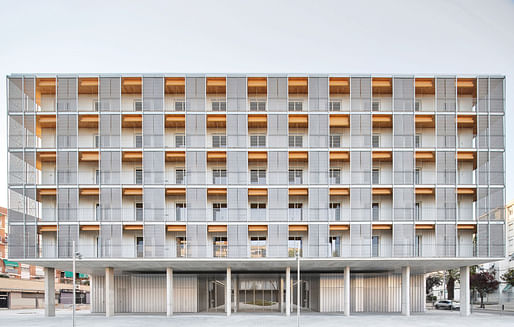 The 2024 RIBA International Prize winner 'Modulus Matrix: 85 Social Housing' by Peris + Toral Arquitectes. Image: Jose Hevia