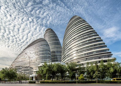 The Wangjing Soho developed by Soho China in Beijing.