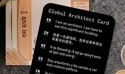 Dash Marshall​'s Global Architect Card is an essential item for the world-traveling architect