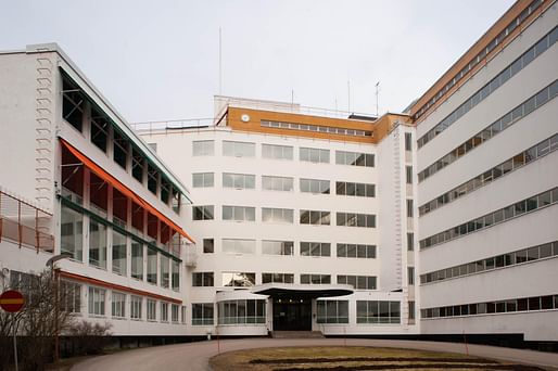 Paimio Sanatorium by Alvar Aalto, 1933, located in Paimio, Finland. Image: LeonL/Flickr.