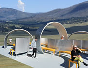 A Prefabricated, Modular, Solar Powered, Public Gathering Place