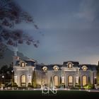 Luxurious Home Design Collection : Majestic Mansion in French Architecture Style