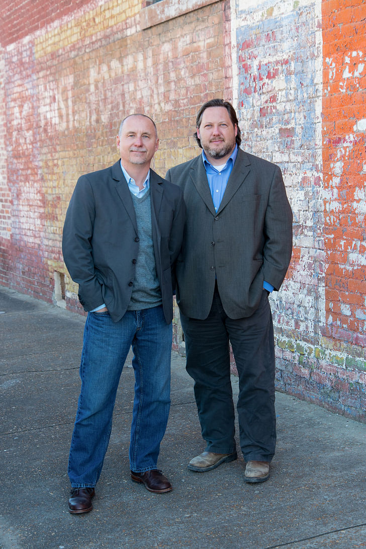 John Beard and Dale Riser, founders of Beard+Riser