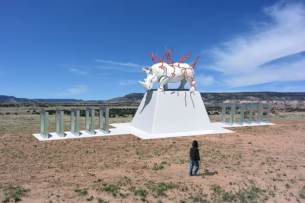 Monument to the Sacred Rhino