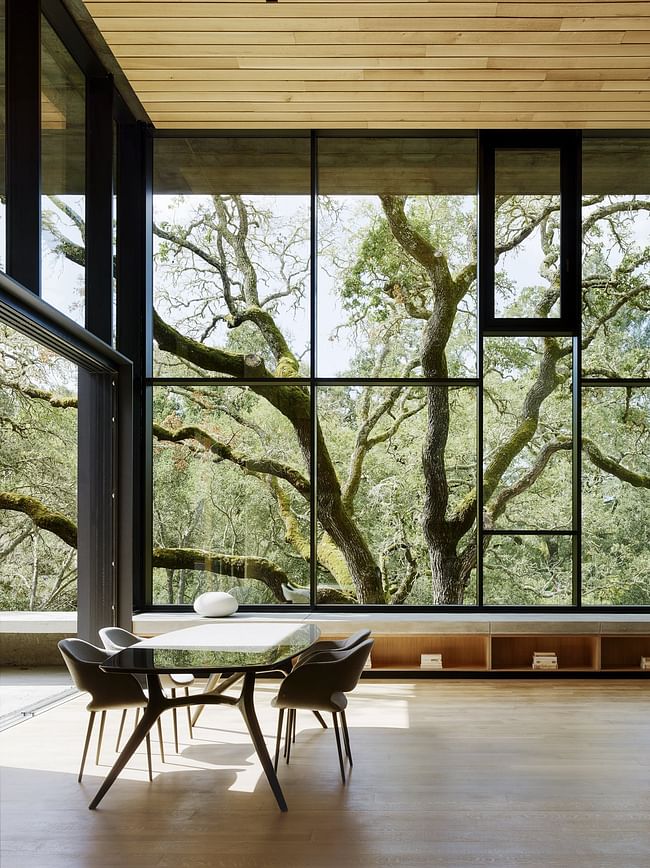 Miner Road in Orinda, CA by Faulkner Architects; Photo by Joe Fletcher