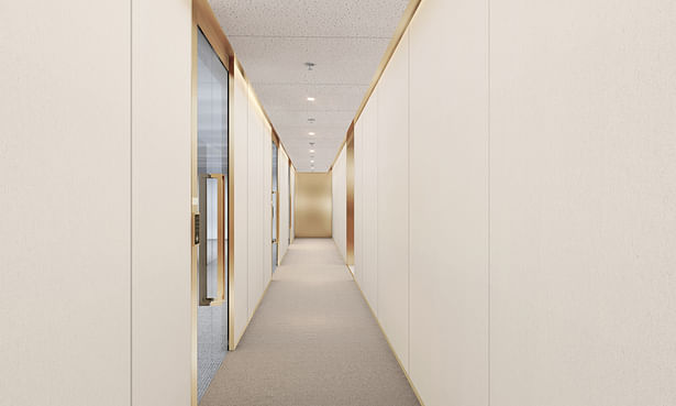 Office Tower Corridor 