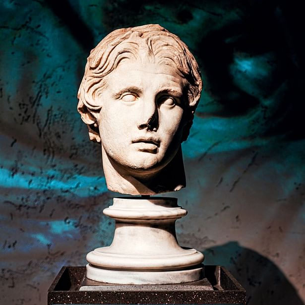 'Alexander the Great, featured in the 'Emperors: Faces of the Throne' section'