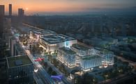10 Design releases new plans for a transport-oriented retail destination in Nanjing