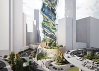 Twisted public ground- CTBUH International Student Tall Building Design Competition