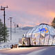 Ski resort prototype render. Image courtesy of Darwin Projects