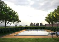 Swimming Pool Tech. and render Piscine Laghetto Italy 