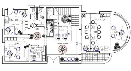 Design Modification-Redesign of Villa to be an Office center and lecture Halls