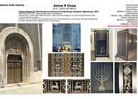 Religious - Temple Emanu-El - New Entrance & Dedication Sculpture