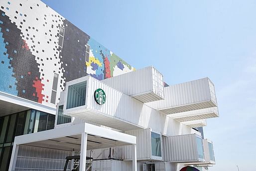 Related on Archinect: <a href="https://archinect.com/news/article/150089460/kengo-kuma-recycles-29-shipping-containers-for-this-new-starbucks-store">Kengo Kuma recycles 29 shipping containers for this new Starbucks store</a>