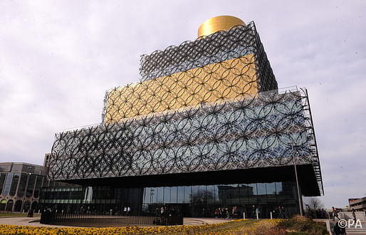 Birmingham Library is one of the shortlisted buildings. Joe Giddens/PA Archive, via theconversation.com