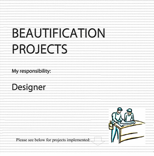 My Beautification Projects - Landscape Design