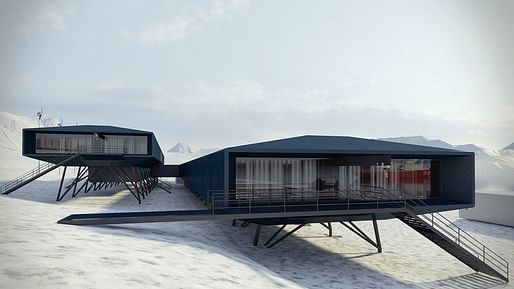 Brazil's Comandante Ferraz Antarctic research station by Estúdio 41