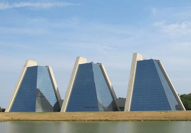 The Pyramids, by Kevin Roche