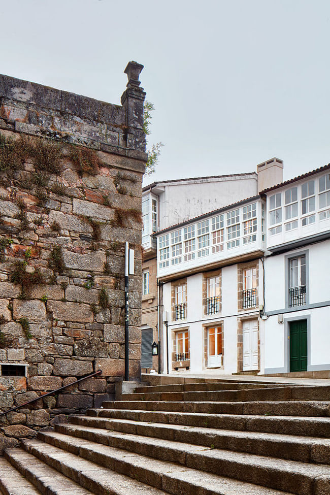 Inferniño Tourist Apartments, Santiago de Compostela, A Coruña, Spain. (Photo: José Hevia/courtesy of Emiliano López Mónica Rivera Arquitectos)