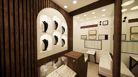 İzmit, Kocaeli / TÜRKİYE - Jewellery Store Design & Project