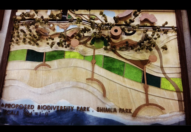 Bird's Eye View Proposed Shimla Park