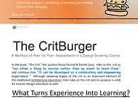 The Critburger: A Method of Peer-to-Peer Assessment in a Design Drawing Course