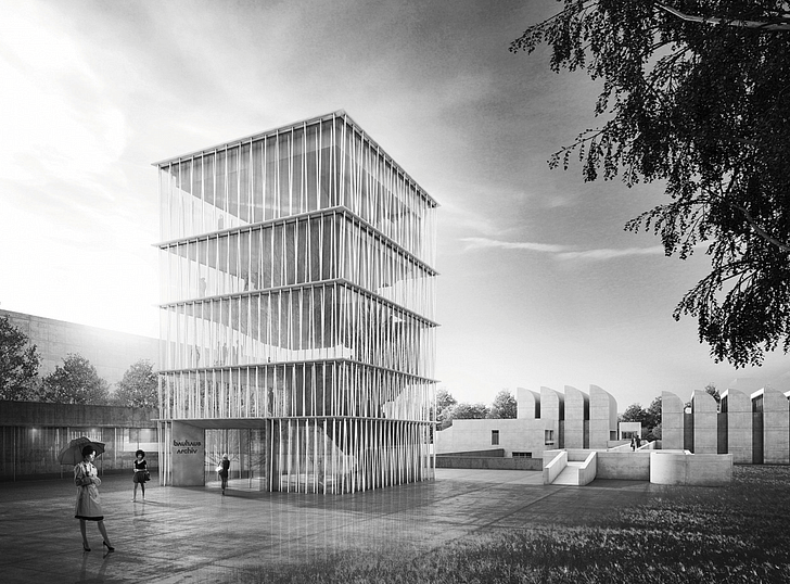 The winning design by Staab architects
