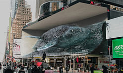 Two giant digital art installations open in Times Square
